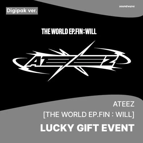 ATEEZ - THE WORLD EP.FIN : WILL (DIGIPAK VER.) 2ND LUCKY GIFT EVENT