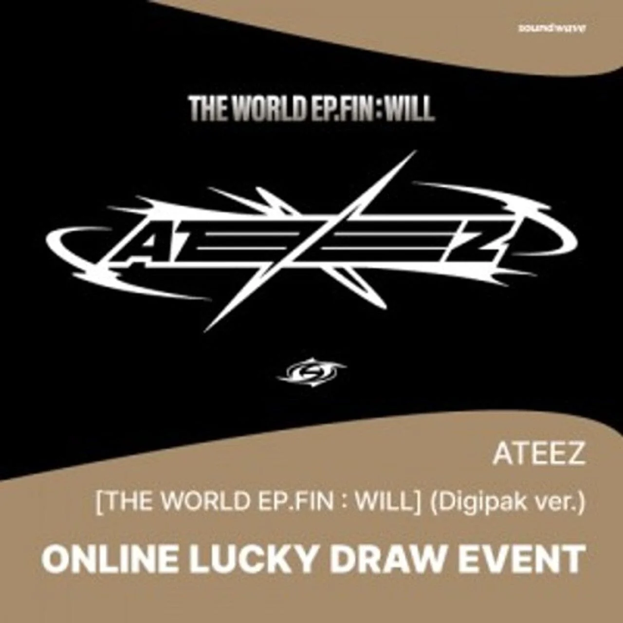 ATEEZ - THE WORLD EP.FIN : WILL (DIGIPAK VER.) 3RD LUCKY DRAW