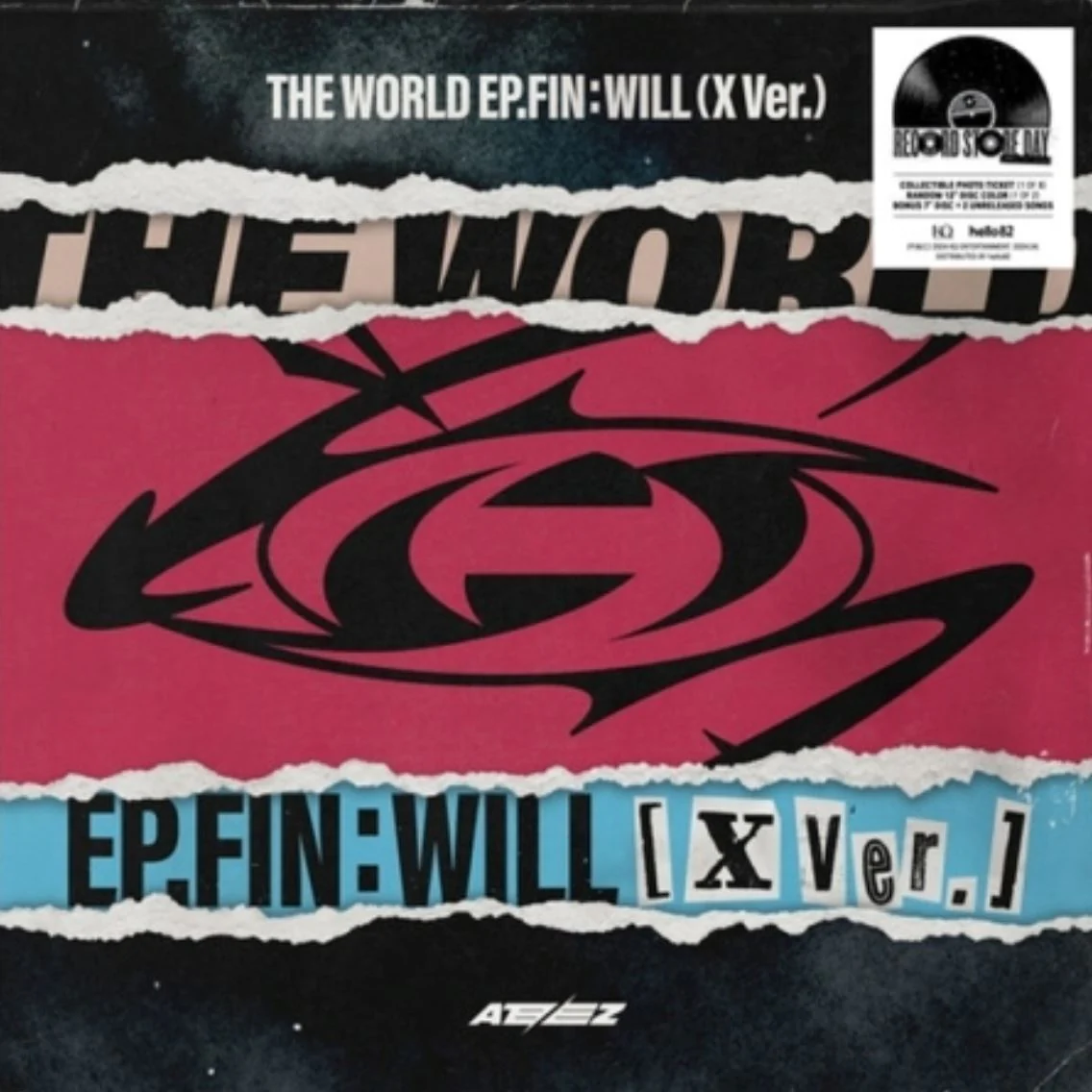 ATEEZ - THE WORLD EP.FIN : WILL (LIMITED GATEFOLD EXCLUSIVE VINYL)