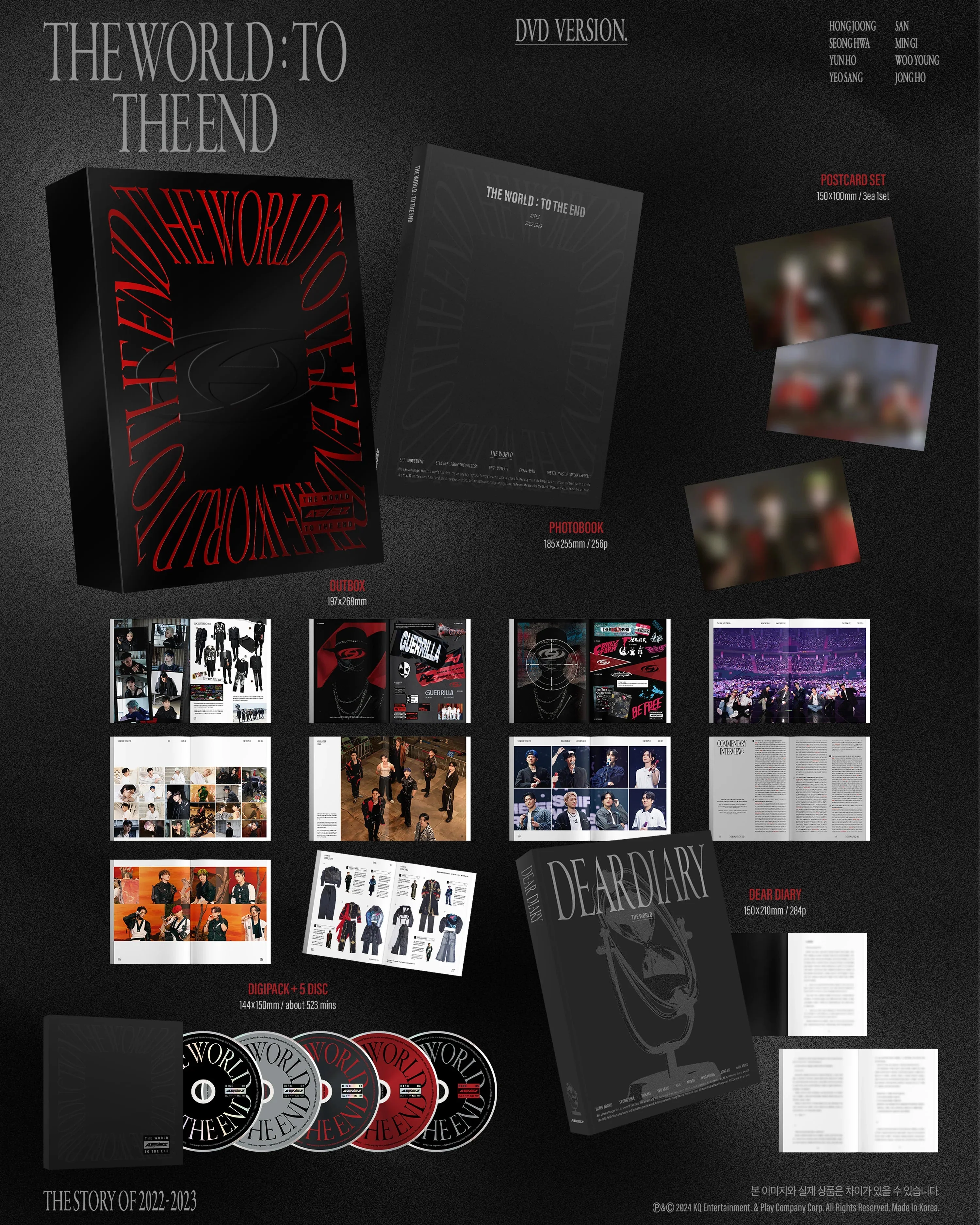 ATEEZ - THE WORLD: TO THE END (DVD/PLAYCODE) - Image 4