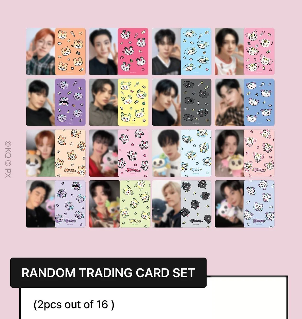 ATEEZ - TRADING CARD, BALL CAP & MULTI POUCH (MIGHTEEZ POP UP STORE MD) - Image 2