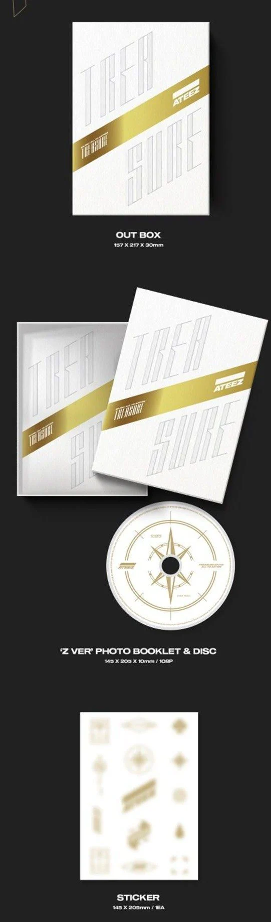 ATEEZ - Treasure Ep.1: All to Zero - Limited Edition - Image 3