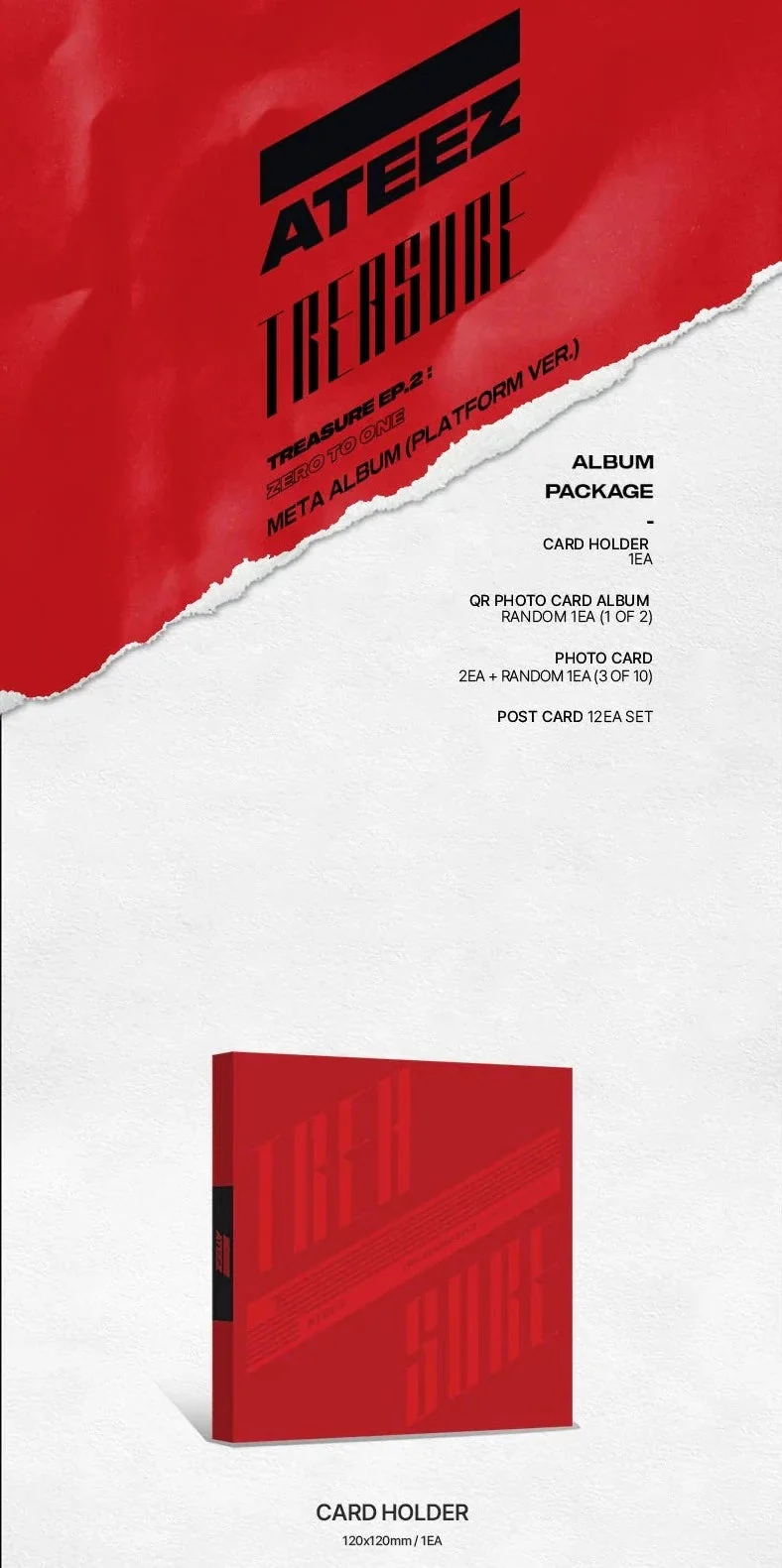 ATEEZ - TREASURE EP SERIES: EP2 Zero to One (Platform Ver.) - Image 2