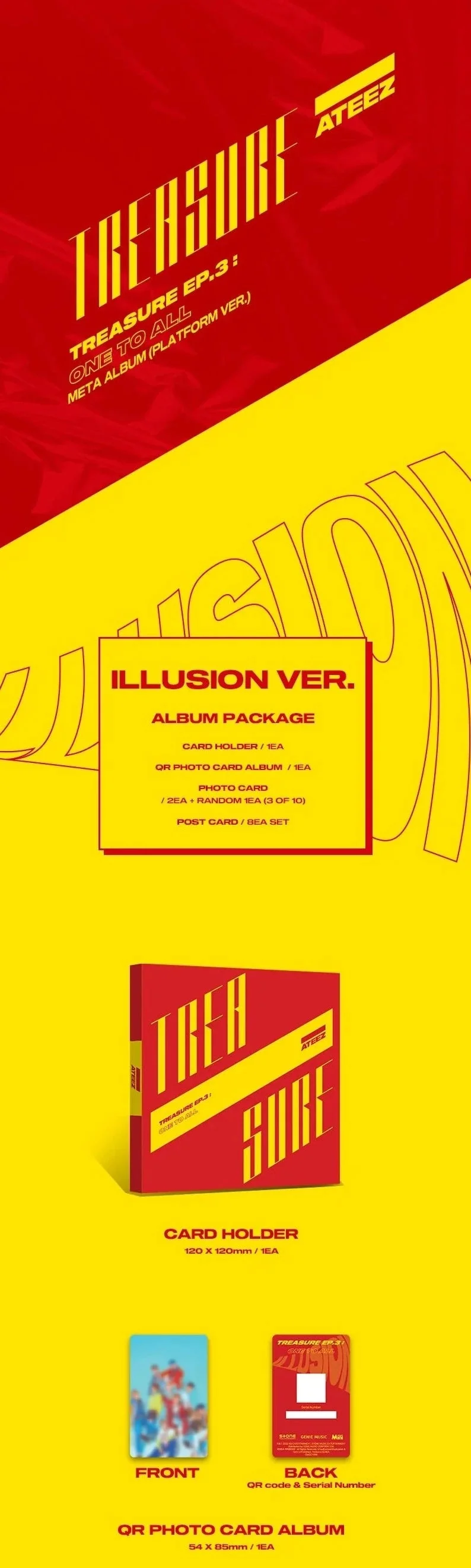 ATEEZ - TREASURE EP SERIES: EP3 One To All (Platform Ver.) - Image 2