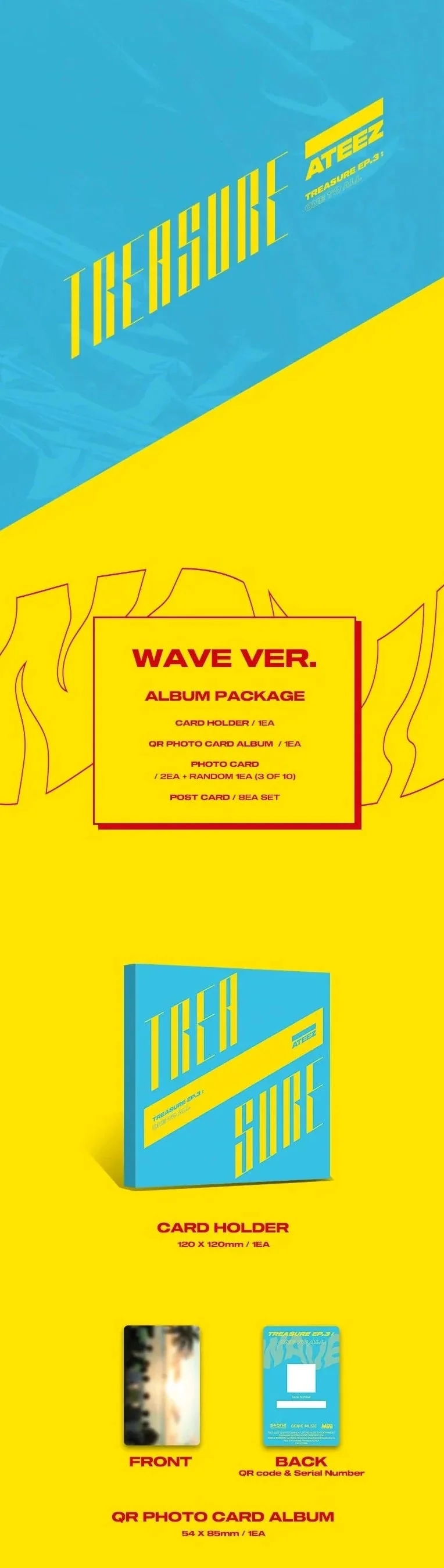 ATEEZ - TREASURE EP SERIES: EP3 One To All (Platform Ver.) - Image 4
