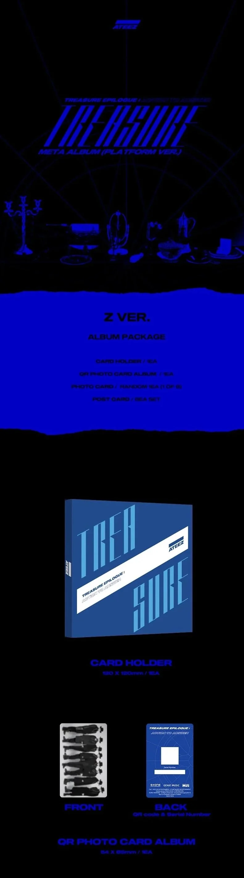 ATEEZ - TREASURE EP SERIES: Epilogue Action To Answer (Platform Ver.) - Image 2