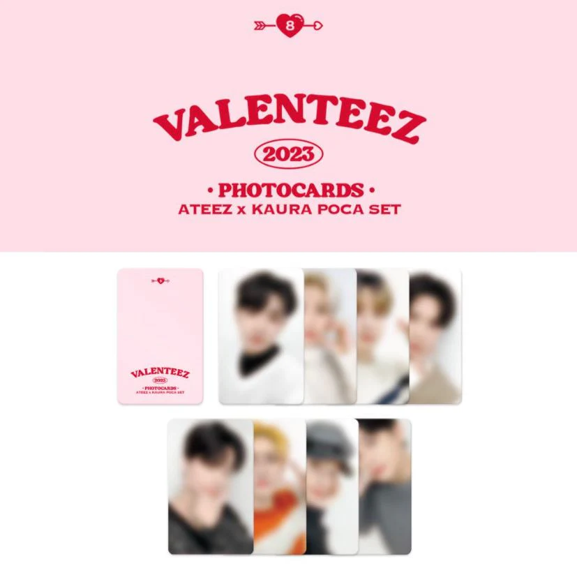 ATEEZ X KAURA PHOTOCARD SET