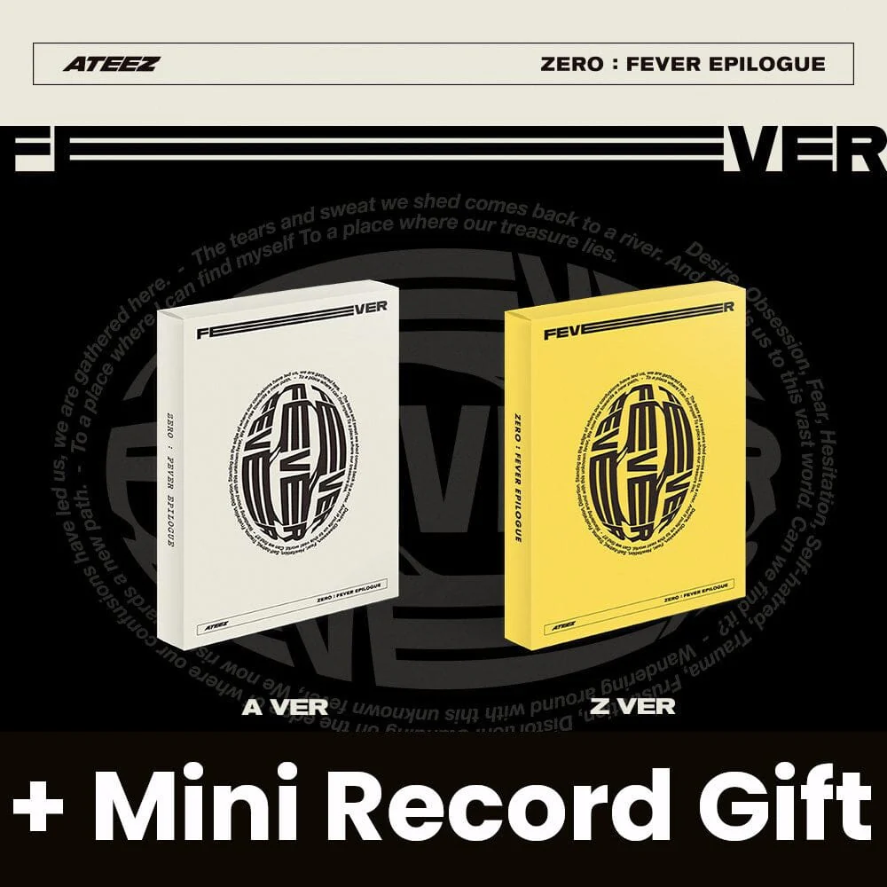 ATEEZ - ZERO : FEVER EPILOGUE (PLATFORM VER.) + Mini Record Gift