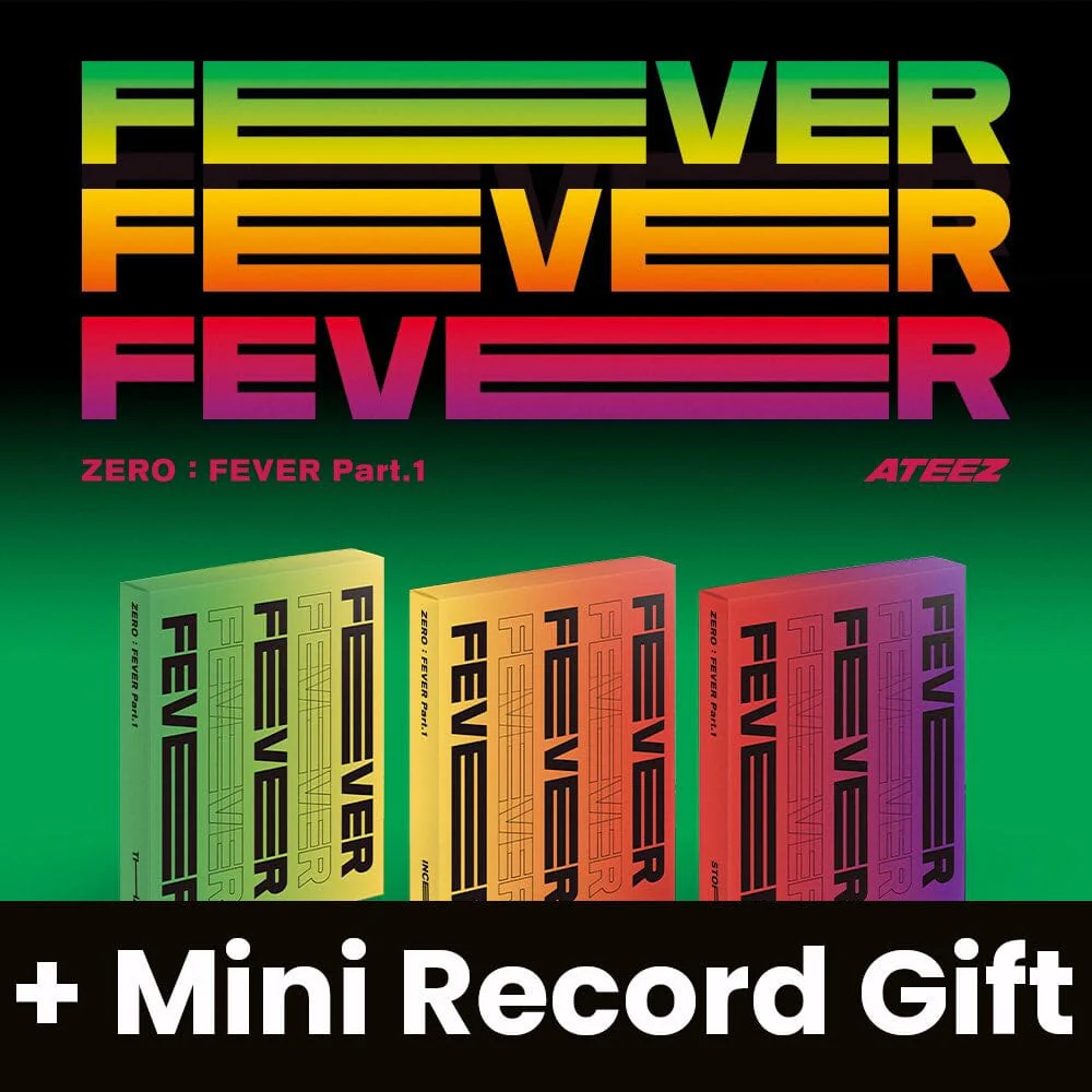 ATEEZ - ZERO : FEVER PART.1 (PLATFORM VER.) + Mini Record Gift