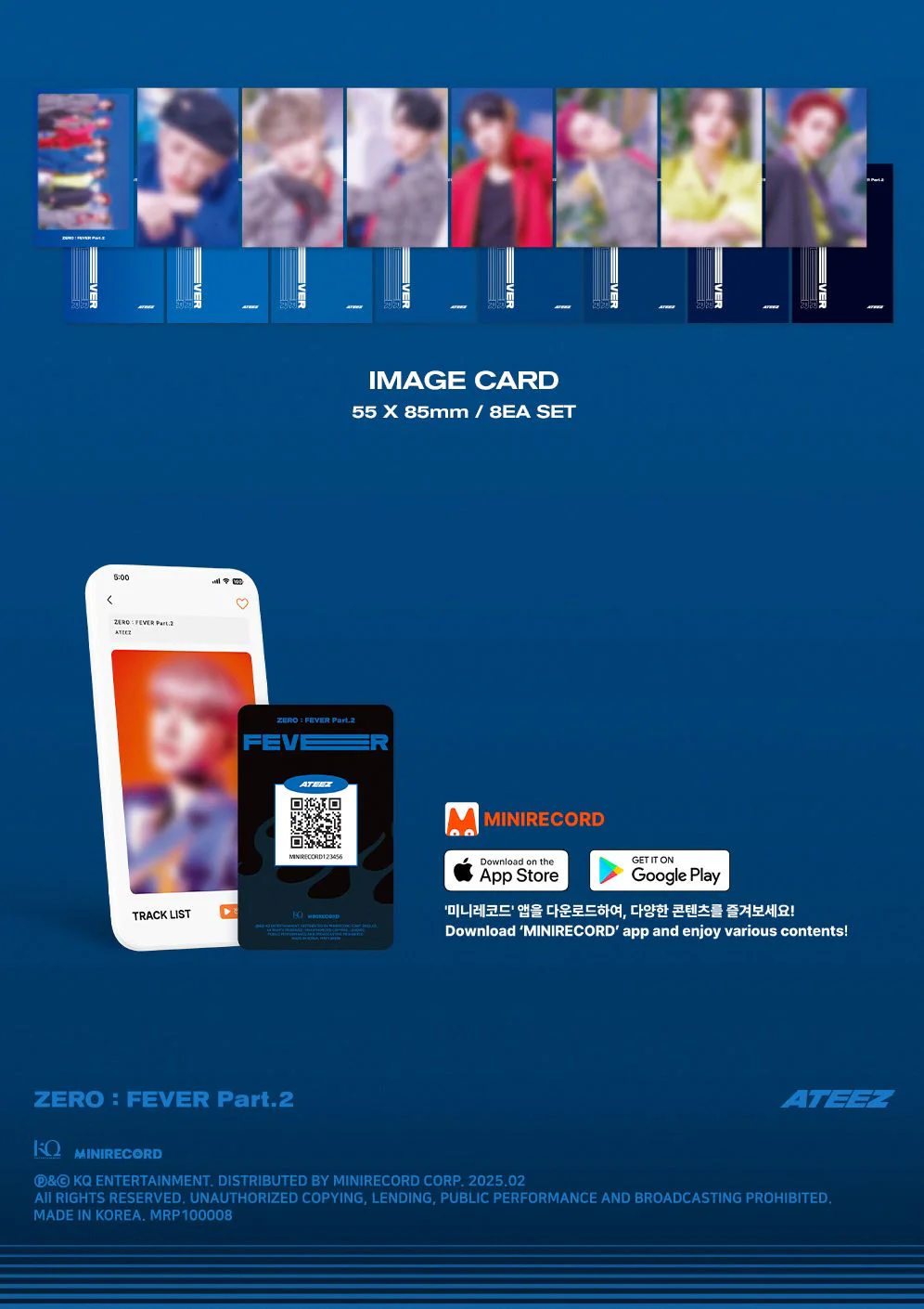 ATEEZ - ZERO : FEVER PART.2 (PLATFORM VER.) + Mini Record Gift - Image 13