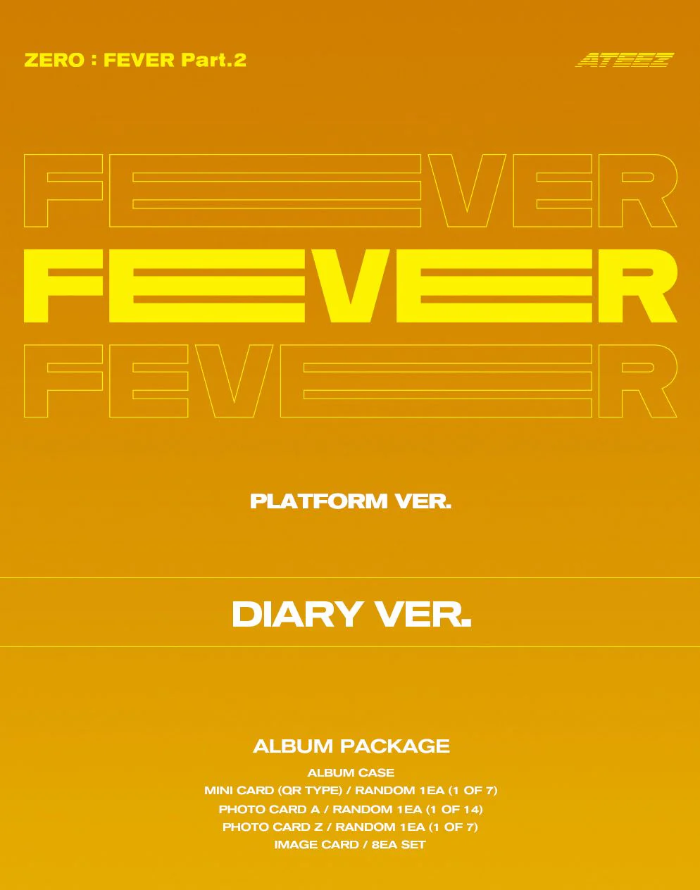 ATEEZ - ZERO : FEVER PART.2 (PLATFORM VER.) + Mini Record Gift - Image 6