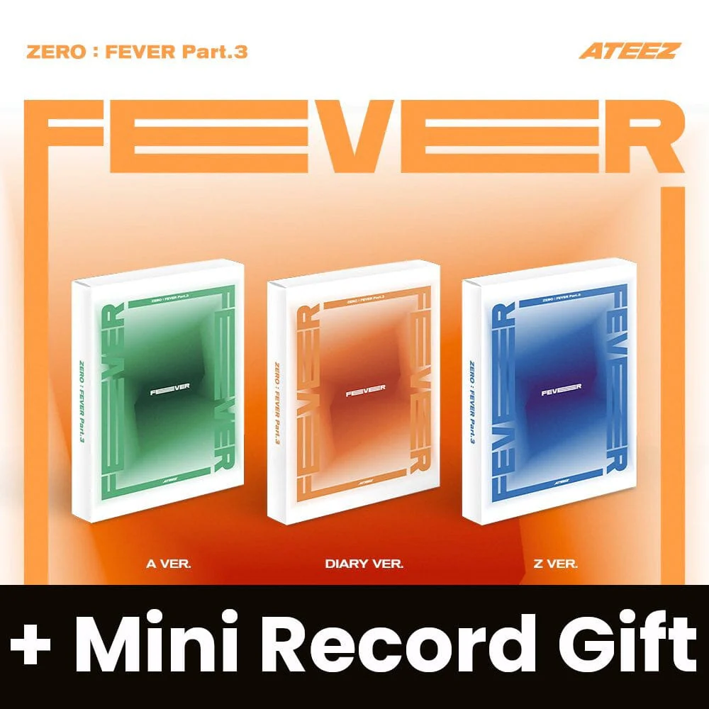ATEEZ - ZERO : FEVER PART.3 (PLATFORM VER.) + Mini Record Gift