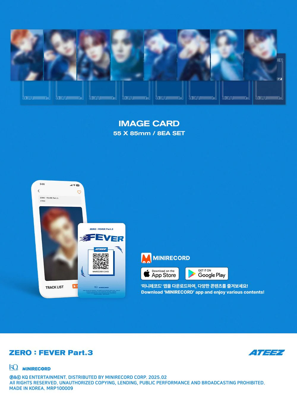 ATEEZ - ZERO : FEVER PART.3 (PLATFORM VER.) + Mini Record Gift - Image 13
