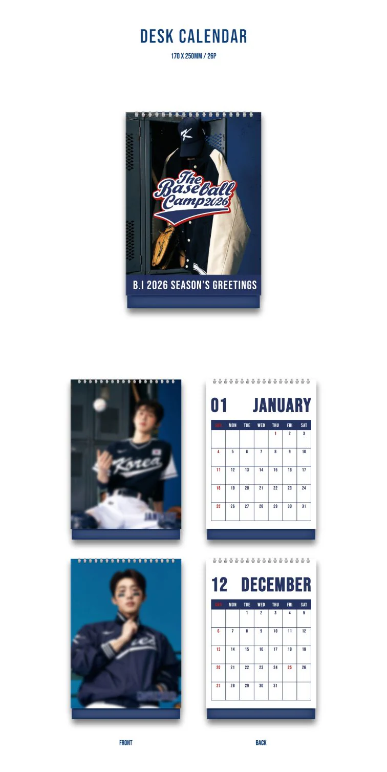 B.I - 2026 SEASON'S GREETINGS (THE BASEBALL CAMP 2026) - Image 3