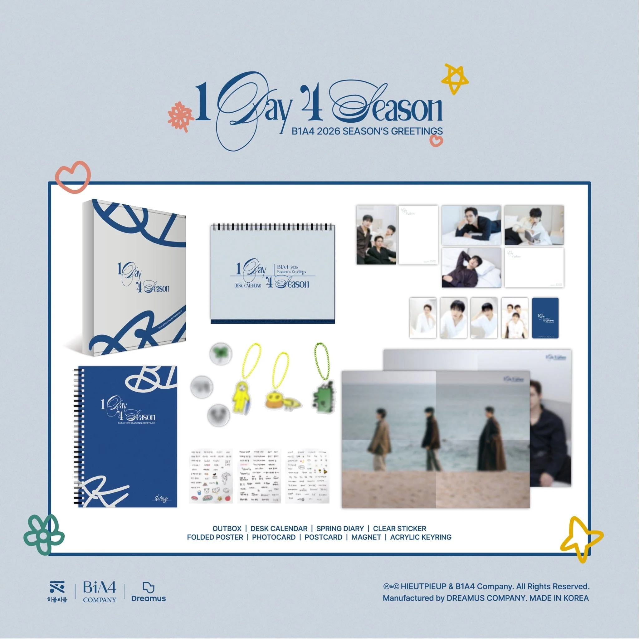 B1A4 - 2026 SEASON'S GREETINGS (1 DAY 4 SEASON) - Image 3
