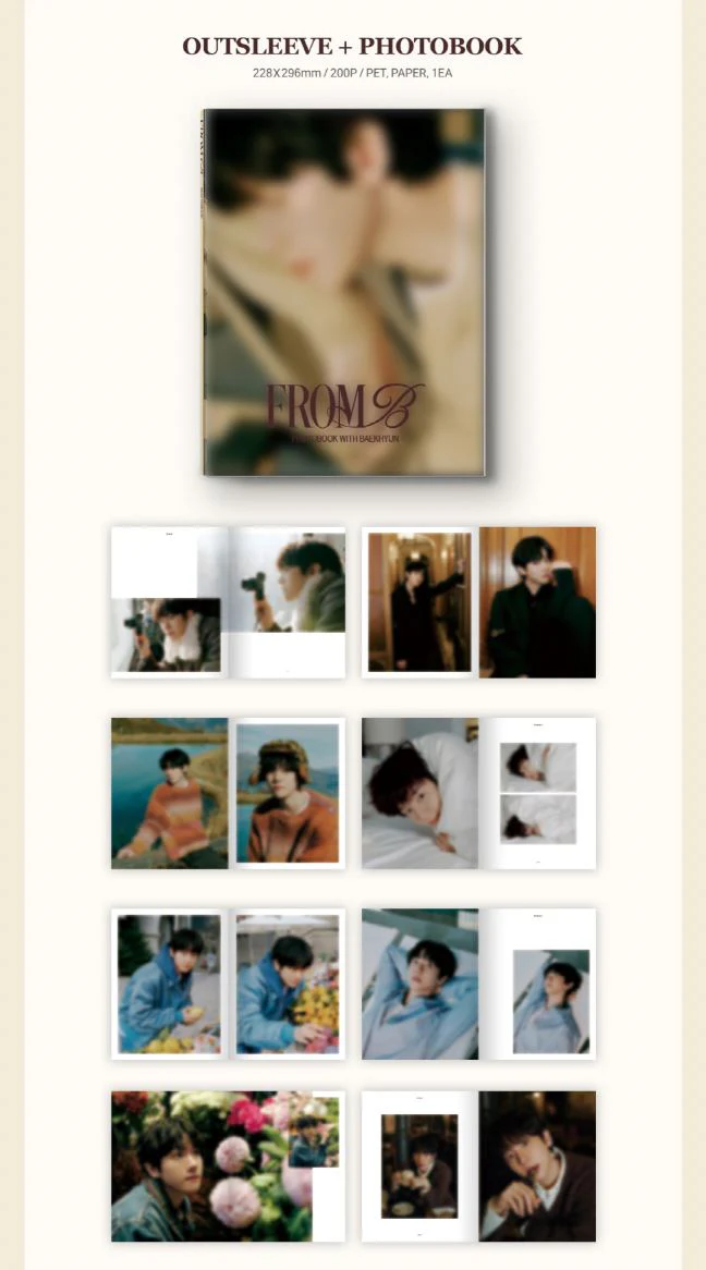 BAEKHYUN (EXO) - PHOTOBOOK (FROM.B) - Image 4