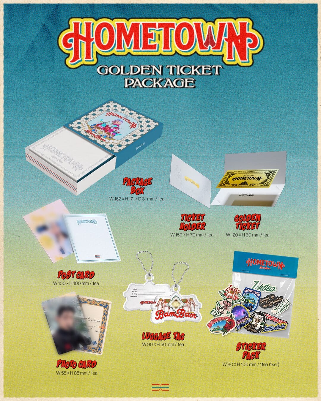 BAMBAM (GOT7) - HOMETOWN - Image 3
