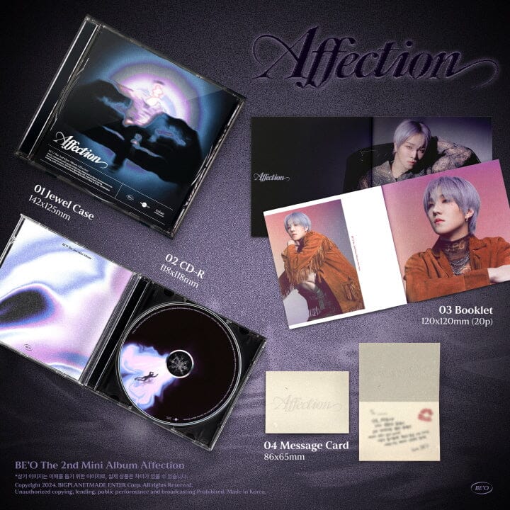 BE'O - AFFECTION (THE 2ND MINI ALBUM) - Image 5