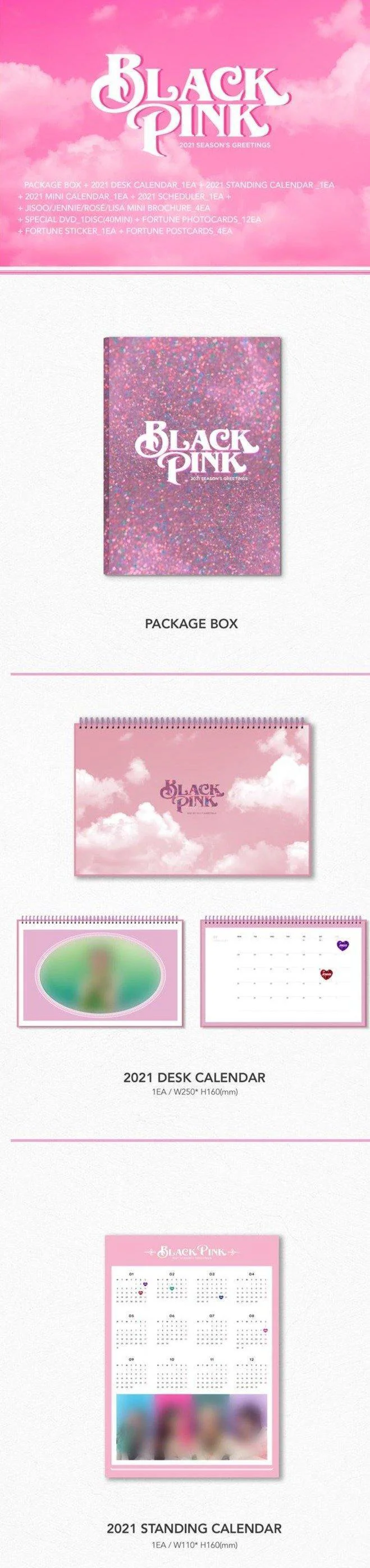 BLACKPINK 2021 SEASONS GREETINGS - Image 2