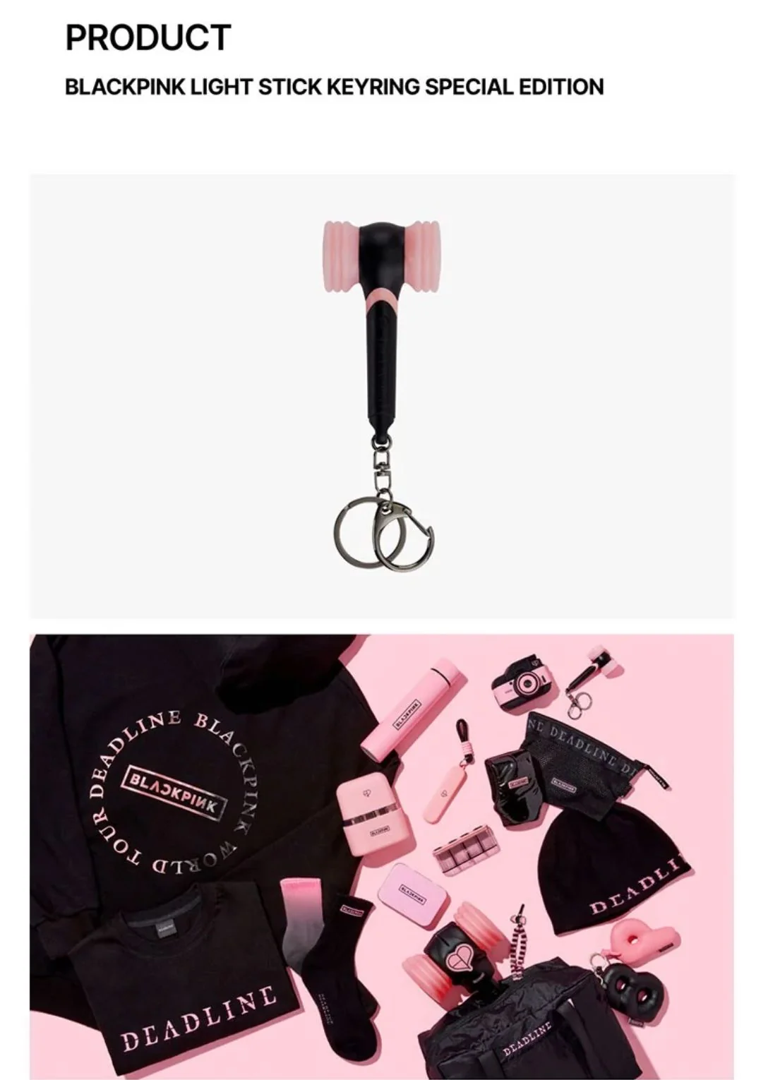 BLACKPINK - LIGHT STICK KEYRING SPECIAL EDITION - Image 3