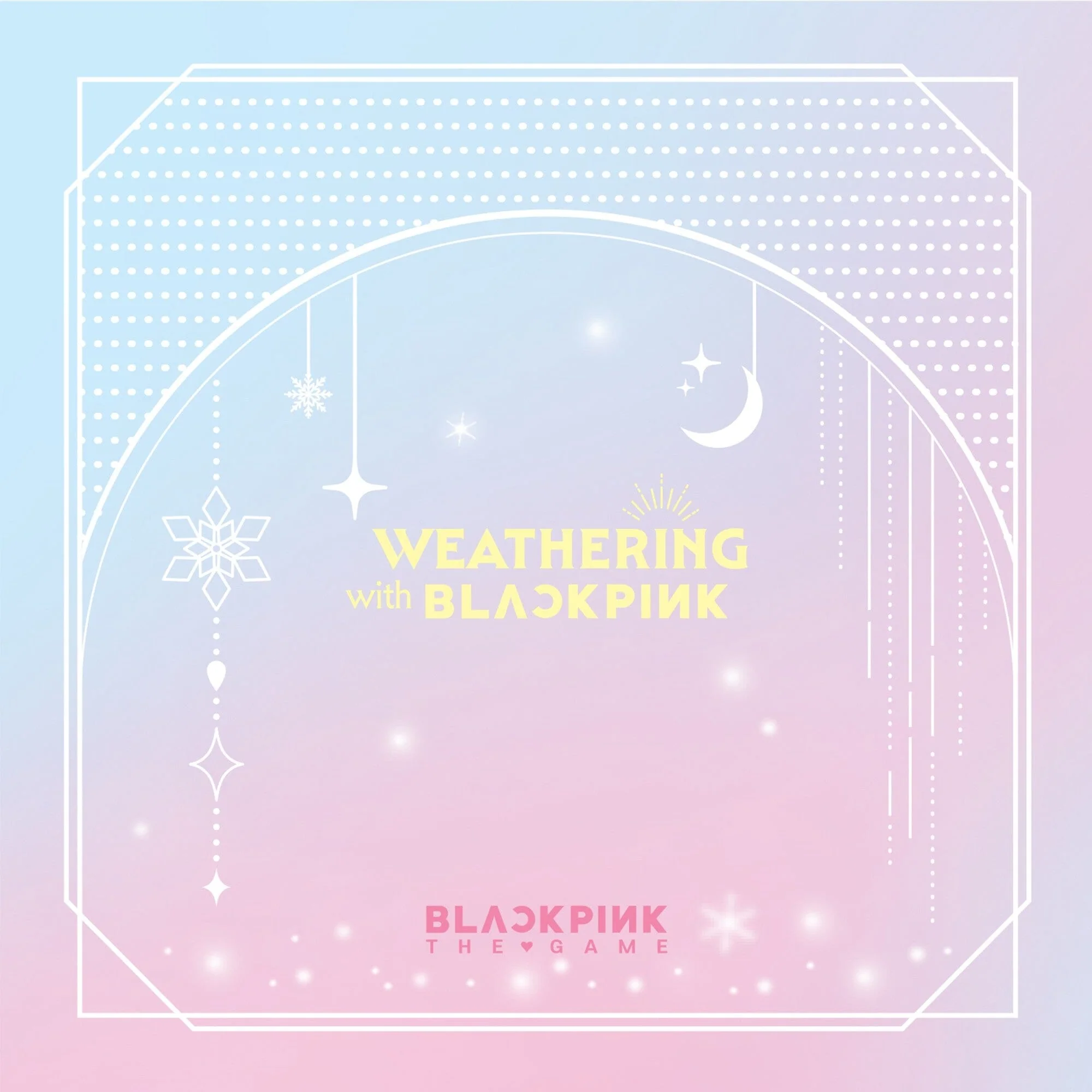 BLACKPINK - THE GAME COUPON CARD COLLECTION [WEATHERING WITH BLACKPINK]