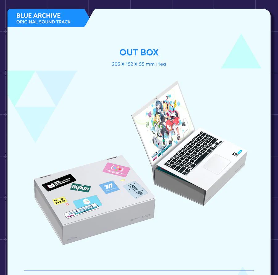 BLUE ARCHIVE - 2ND ANNIVERSARY OST (CD ALBUM PACKAGE) - Image 4