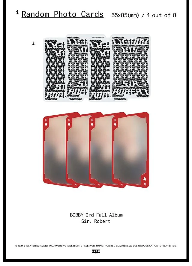 BOBBY - SIR. ROBERT (3RD FULL ALBUM) - Image 4