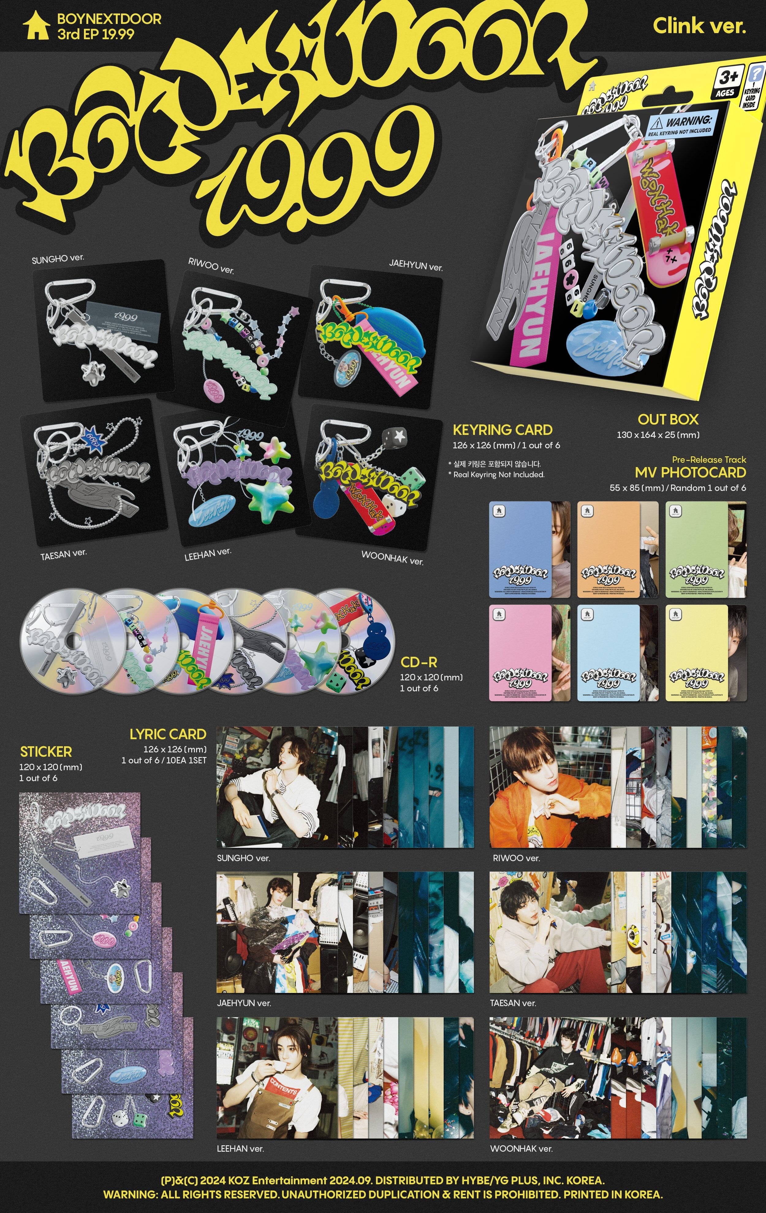 BOYNEXTDOOR - 19.99 (3RD EP) CLINK VER. - Image 2
