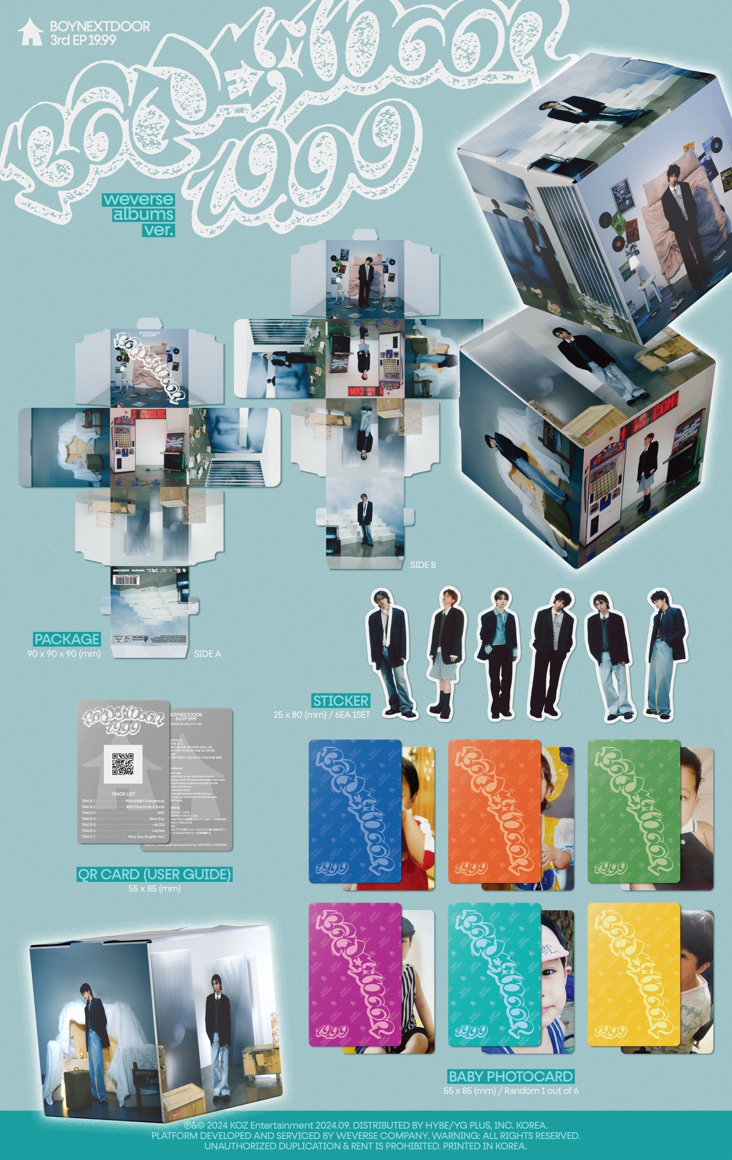 BOYNEXTDOOR - 19.99 (3RD EP) WEVERSE ALBUMS VER. - Image 2