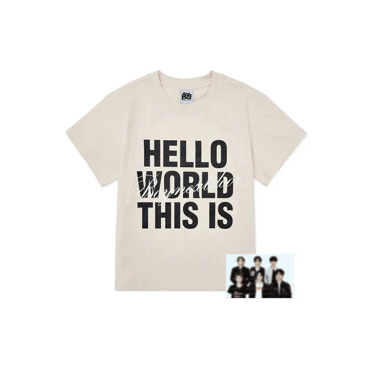 BOYNEXTDOOR - [BOYNEXTDOOR X GRAILZ] S/S T-SHIRT (KNOCK ON VOL.1 FINAL OFFICIAL MD)