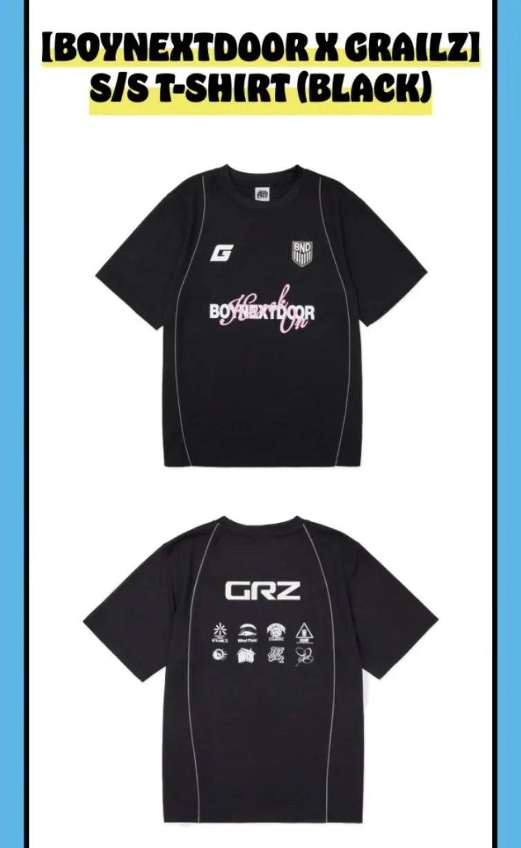 BOYNEXTDOOR - [BOYNEXTDOOR X GRAILZ] S/S T-SHIRT (KNOCK ON VOL.1 FINAL OFFICIAL MD) - Image 13
