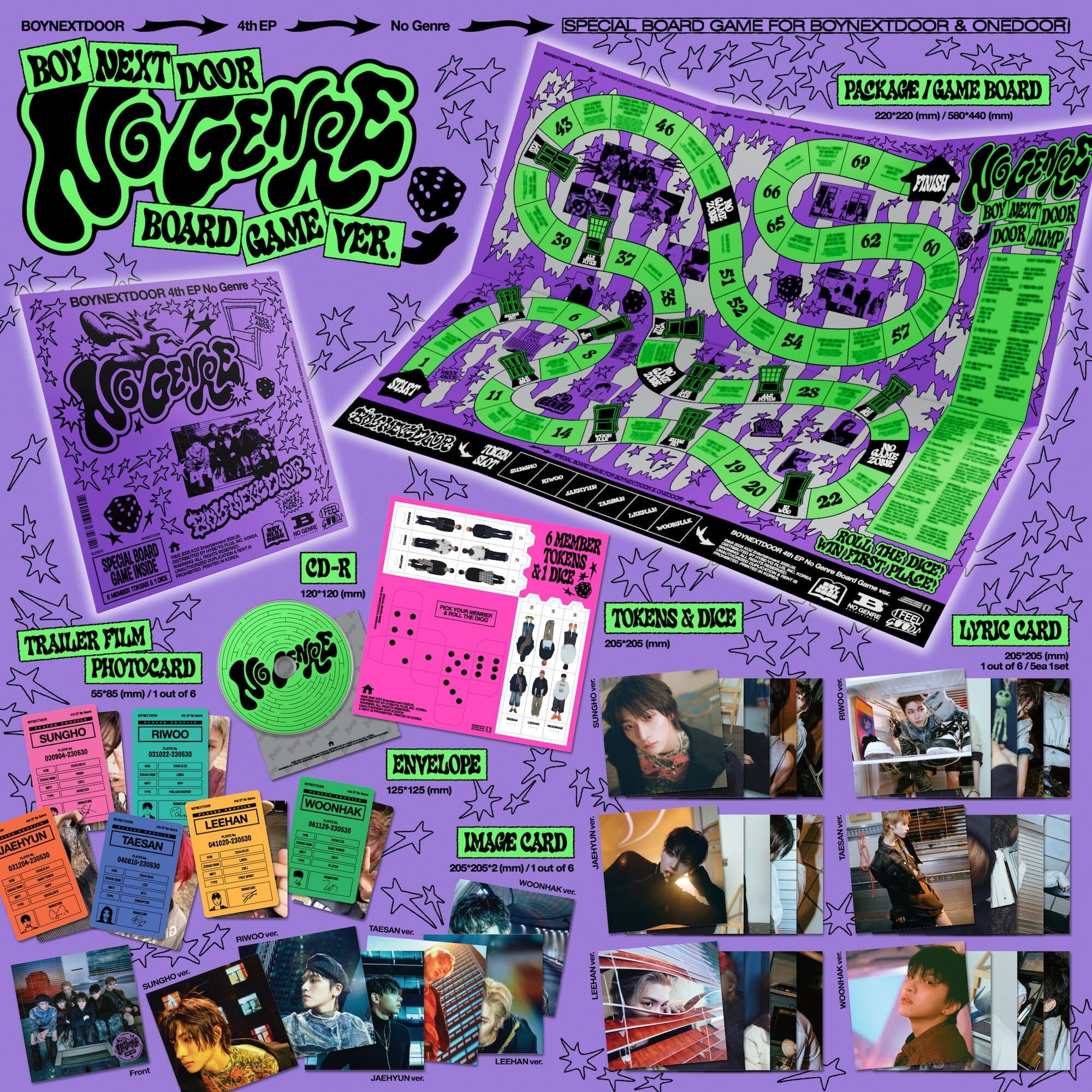 BOYNEXTDOOR - NO GENRE (BOARD GAME VER.) - Image 2
