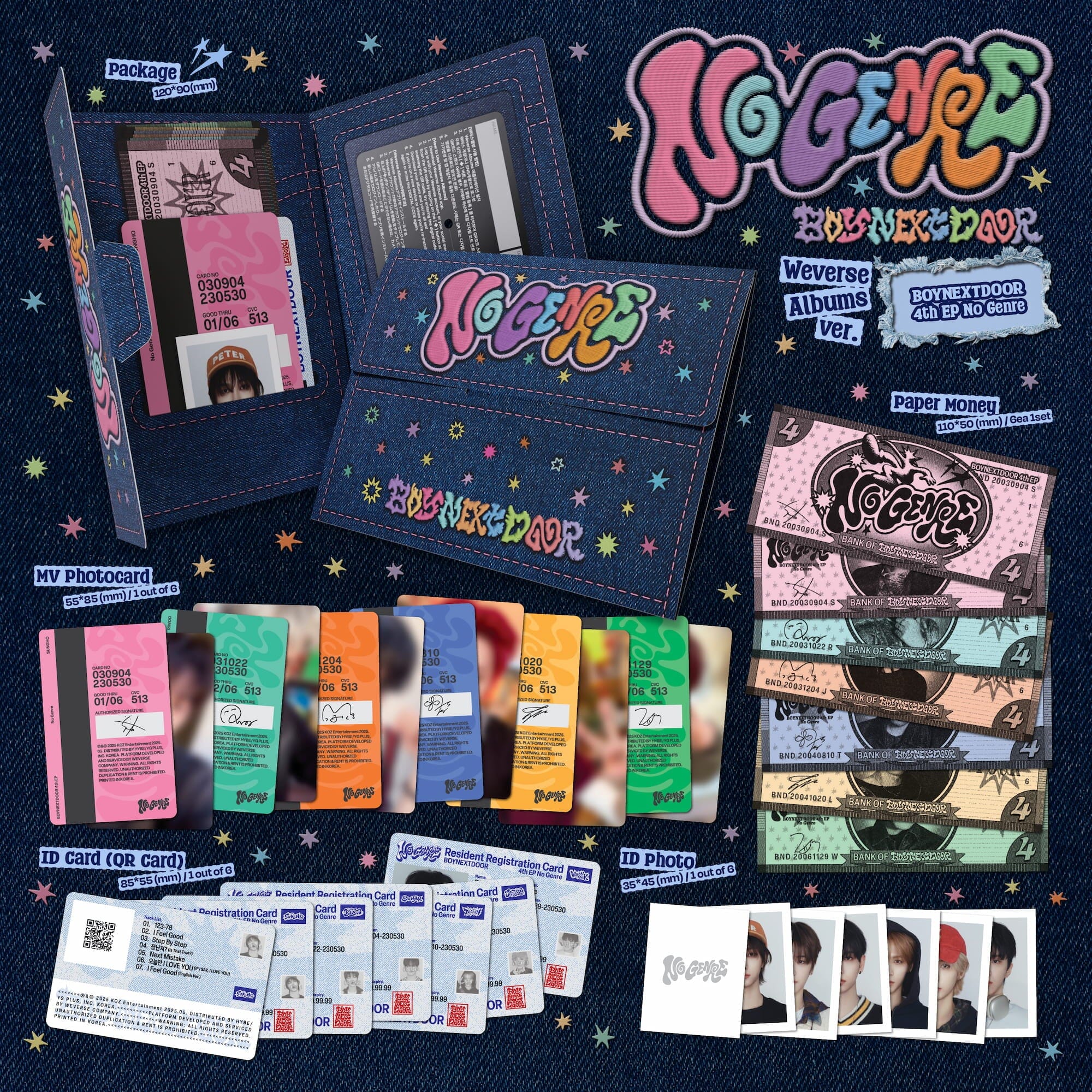 BOYNEXTDOOR - NO GENRE (WEVERSE ALBUMS VER.) - Image 2