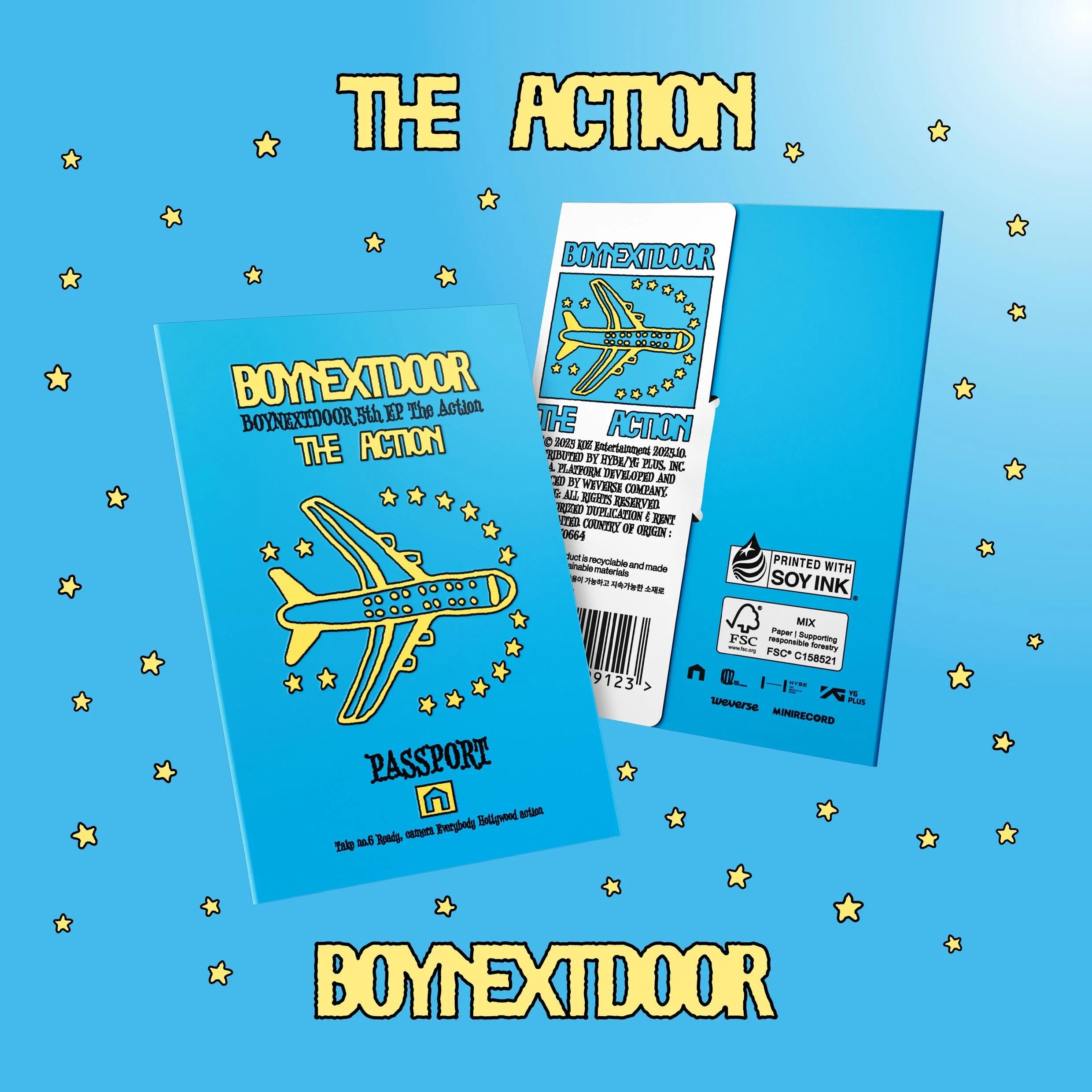 BOYNEXTDOOR - THE ACTION (WEVERSE ALBUMS VER.)