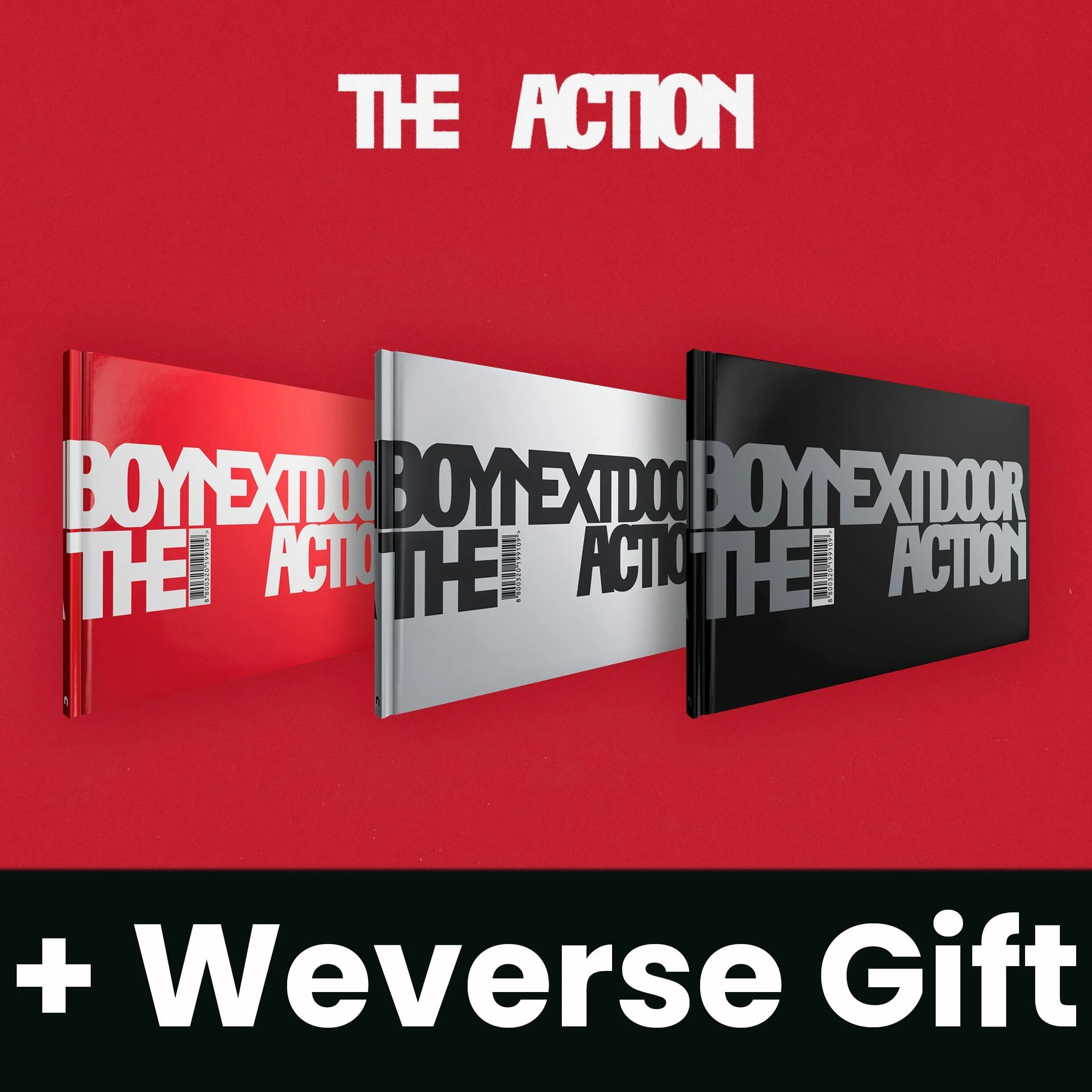 BOYNEXTDOOR - THE ACTION + WEVERSE GIFT