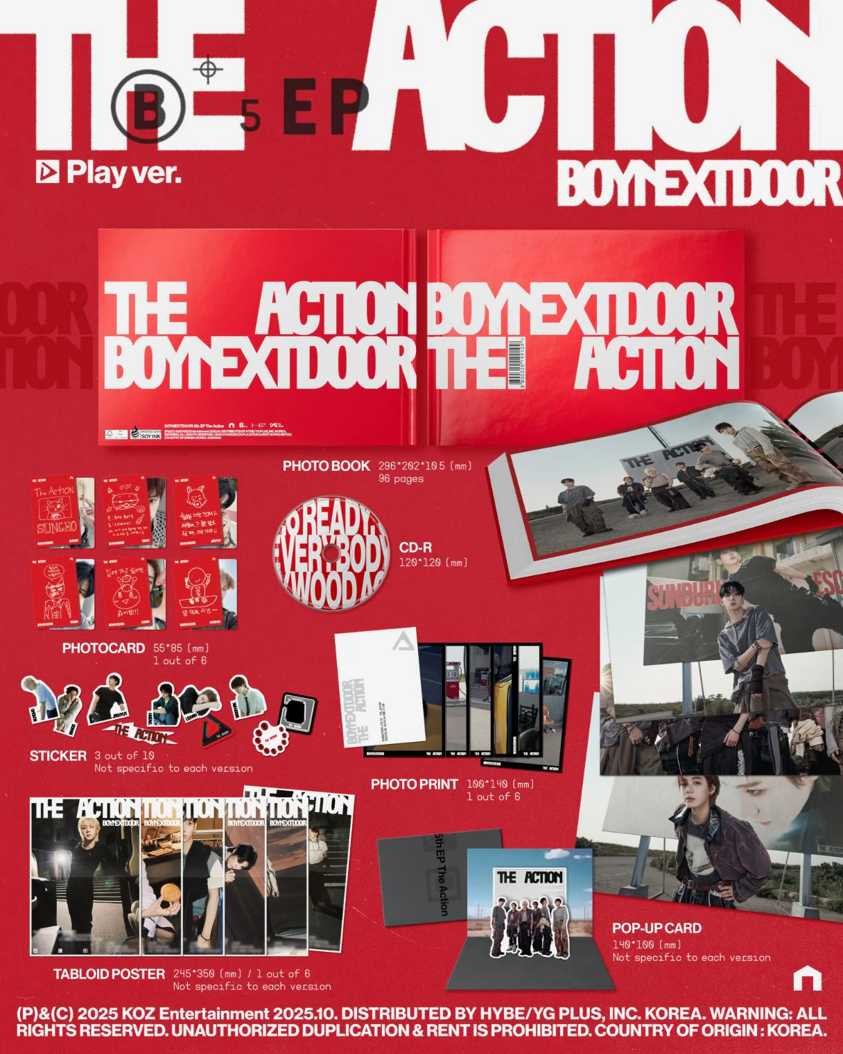 BOYNEXTDOOR - THE ACTION + WEVERSE GIFT - Image 2