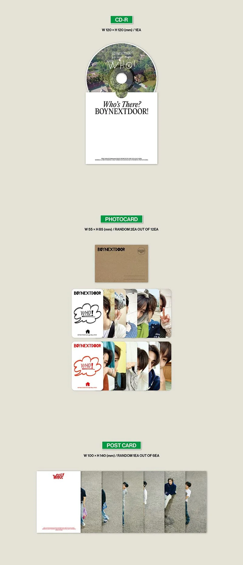 BOYNEXTDOOR - WHO (1ST SINGLE ALBUM) - Image 6