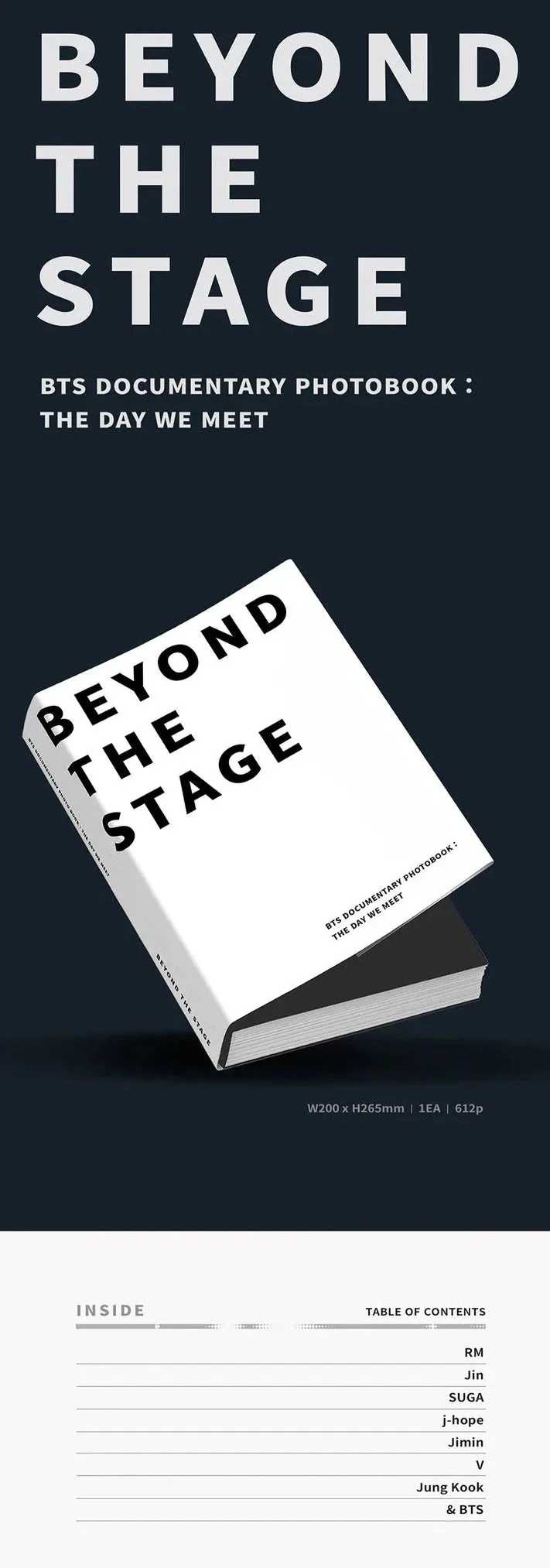 BTS - BEYOND THE STAGE BTS DOCUMENTARY PHOTOBOOK "THE DAY WE MEET" - Image 2