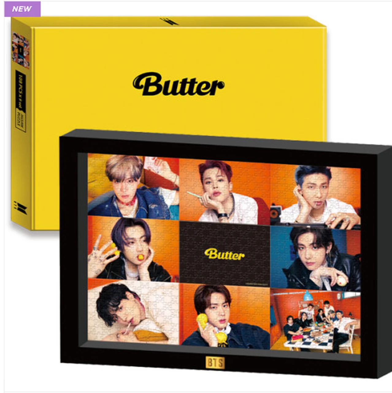 BTS - BUTTER Frame Puzzle