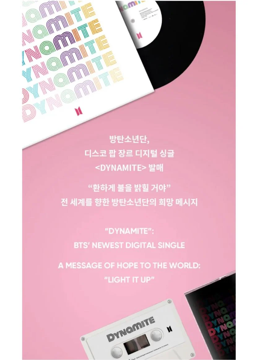 BTS - DYNAMITE (LIMITED EDITION CASSETTE) - Image 3