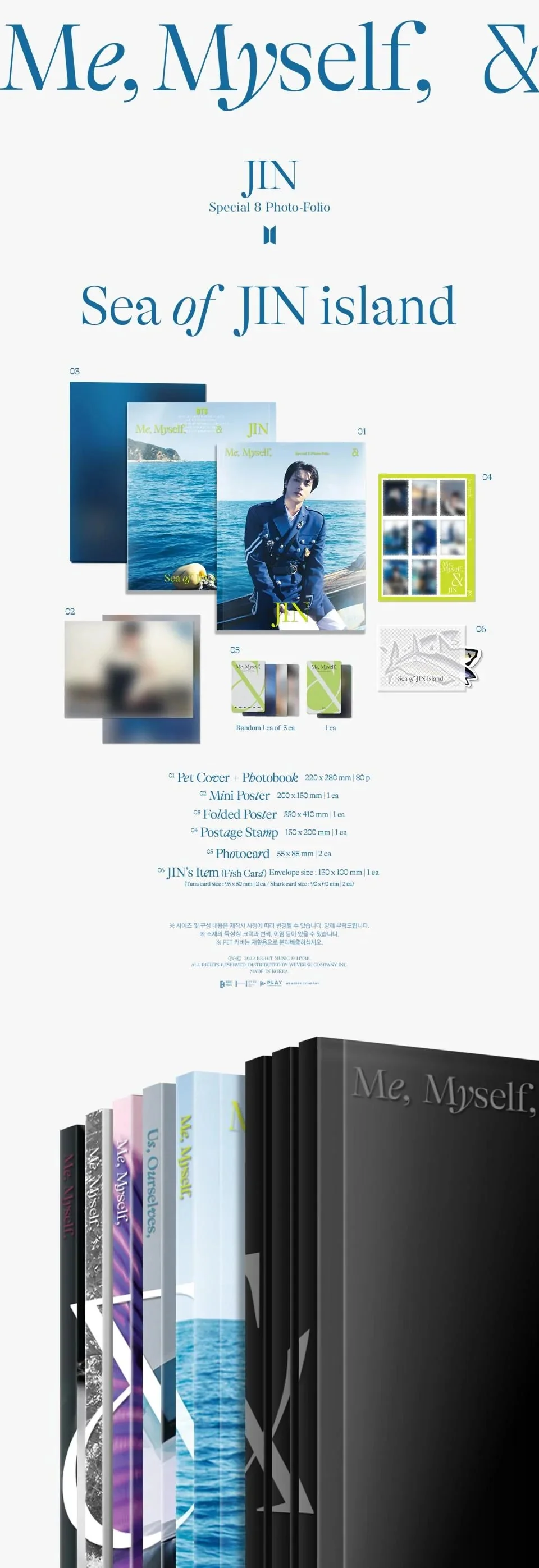 BTS (JIN) - SPECIAL 8 PHOTO-FOLIO "ME, MYSELF, AND JIN SEA OF JIN ISLAND" - Image 2