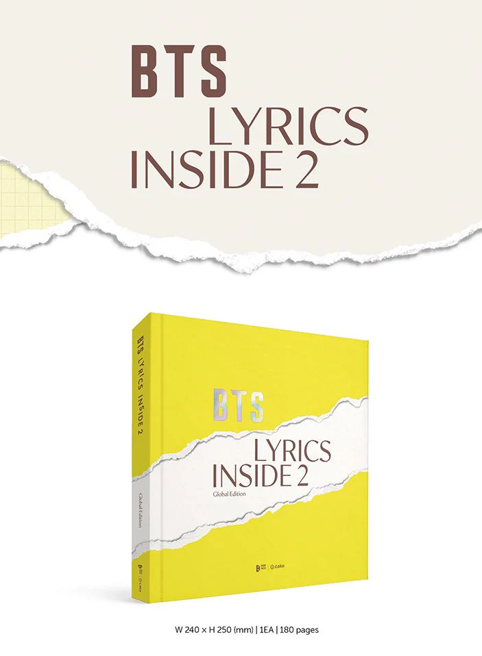 BTS - LYRICS INSIDE 2 (Global Edition) - Image 2