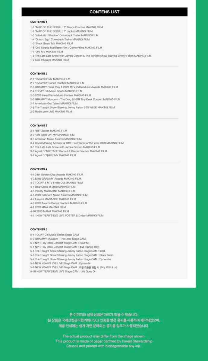 BTS - MEMORIES OF 2020 (DIGITAL CODE) + 2025 FESTA GIFT - Image 8