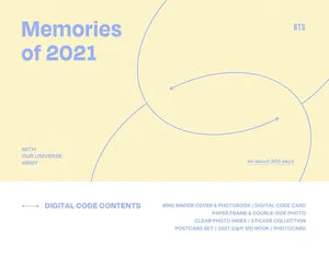 BTS - Memories of 2021 Digital Code - Image 2