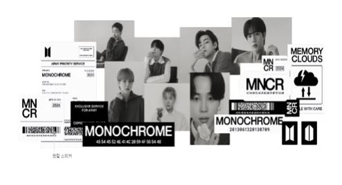 BTS - 'MONOCHROME' MD - Image 5