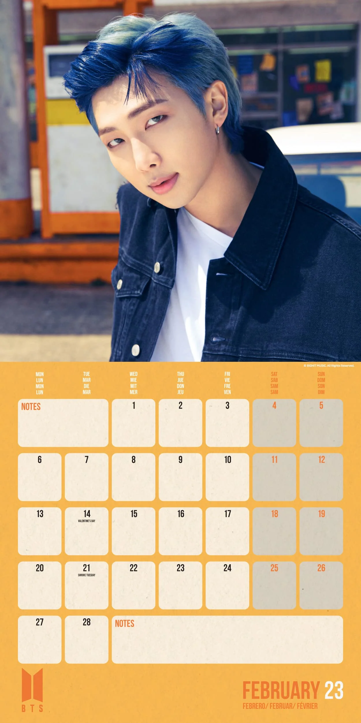 BTS - OFFICIAL BTS BANGTAN BOYS 2023 CALENDAR - Image 3