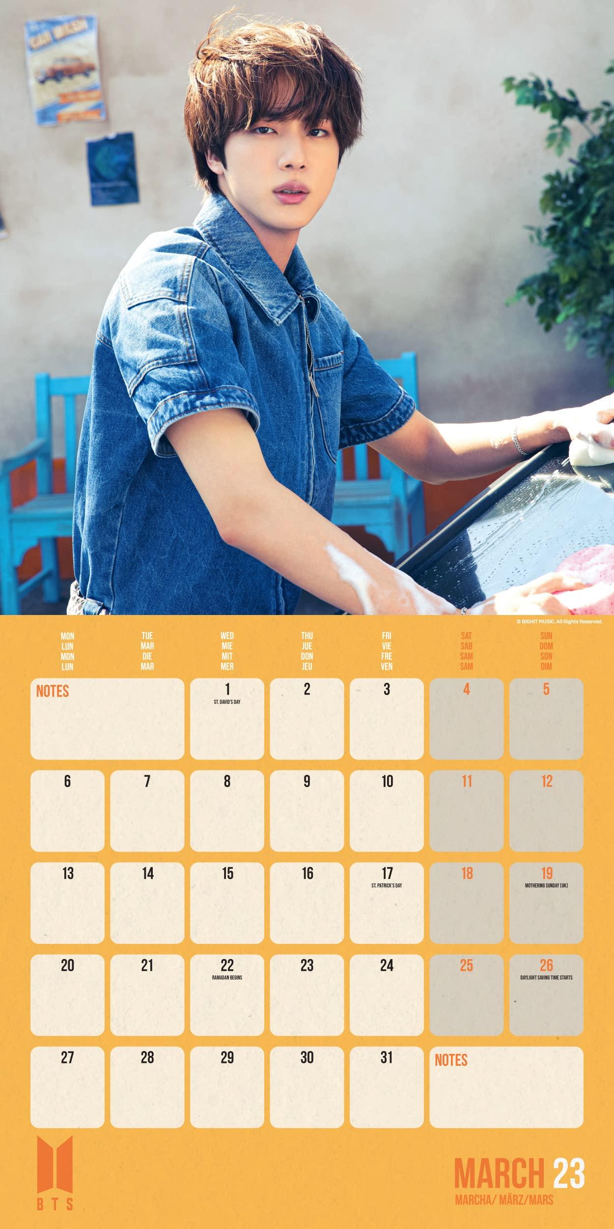 BTS - OFFICIAL BTS BANGTAN BOYS 2023 CALENDAR - Image 4
