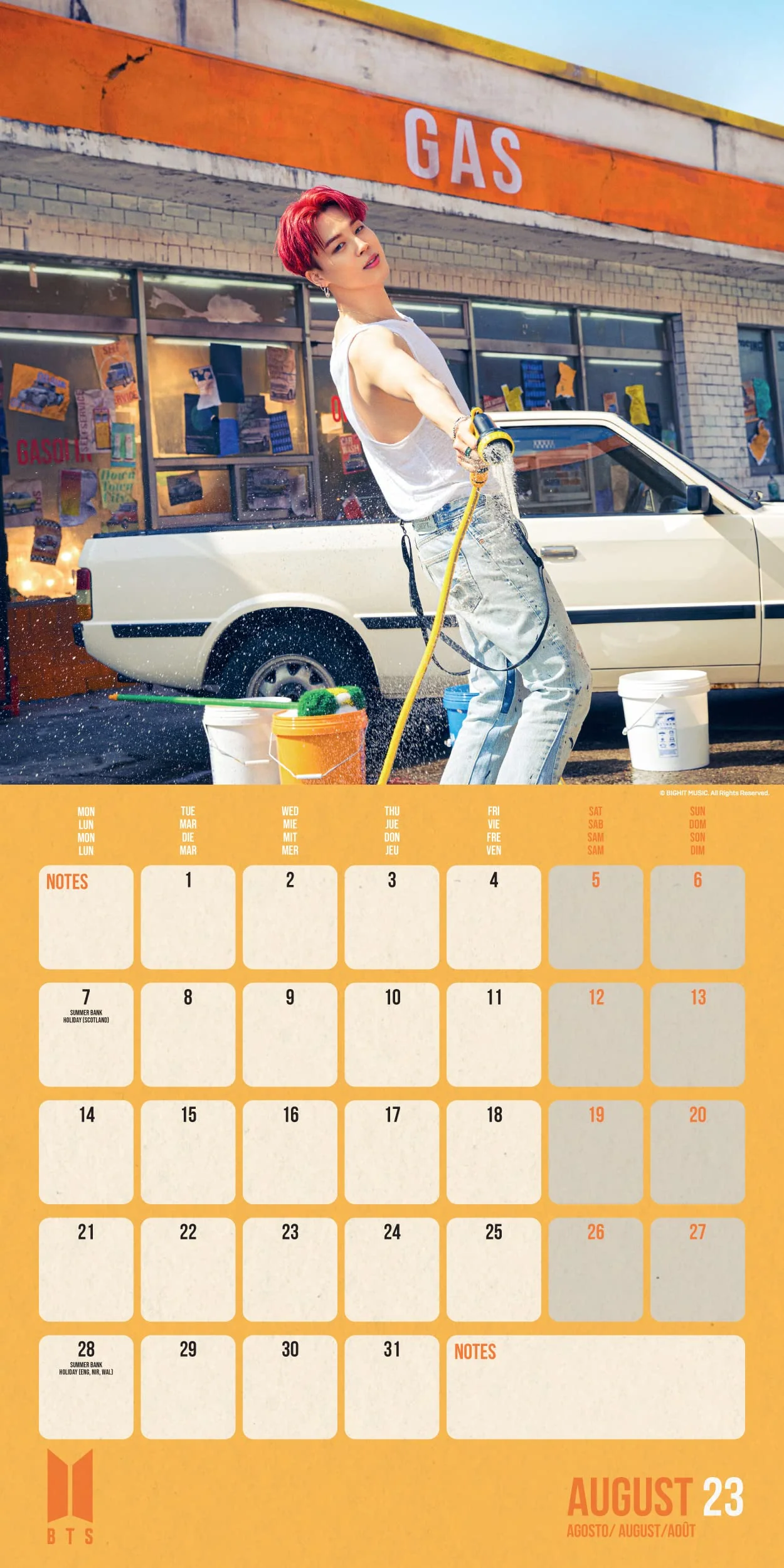 BTS - OFFICIAL BTS BANGTAN BOYS 2023 CALENDAR - Image 5