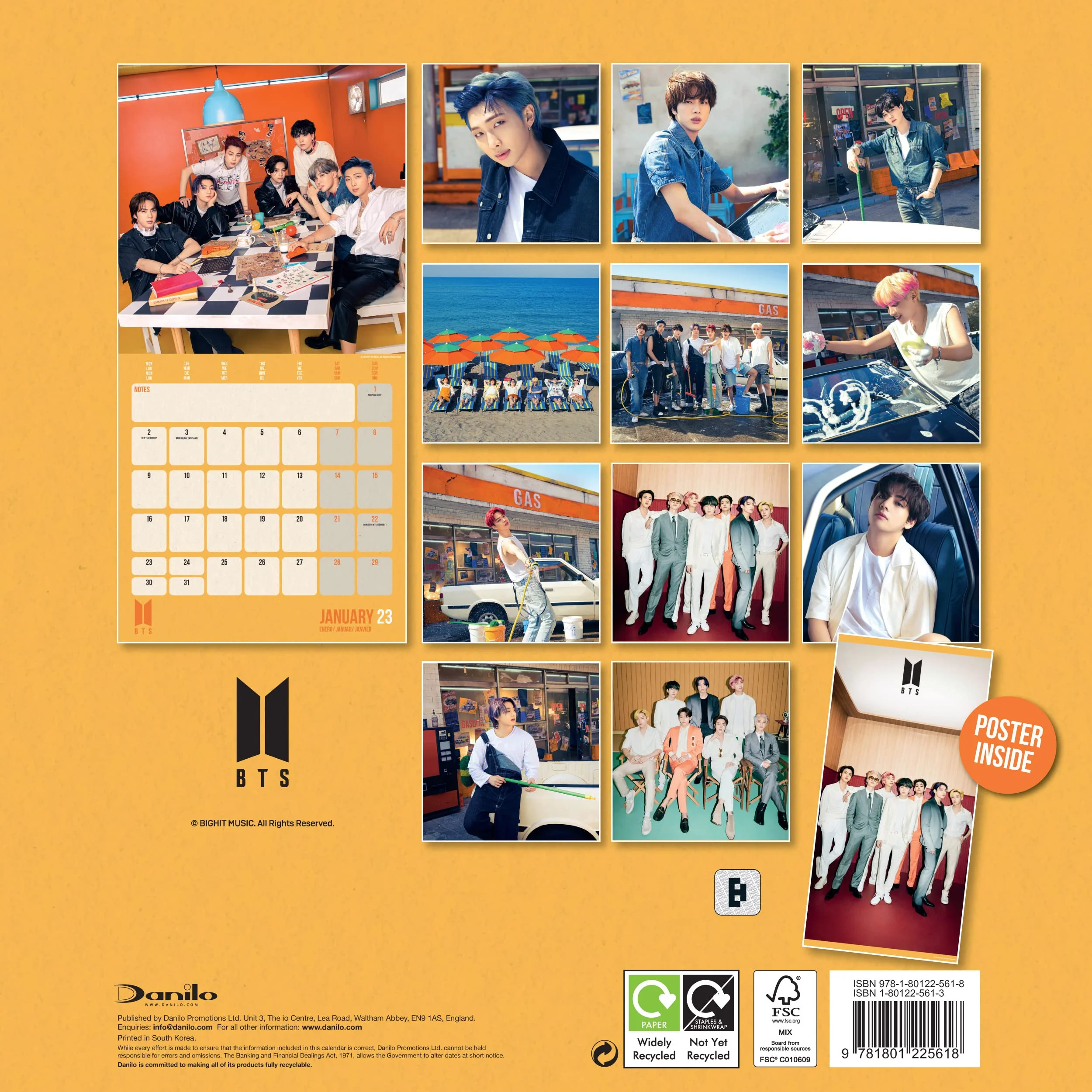 BTS - OFFICIAL BTS BANGTAN BOYS 2023 CALENDAR - Image 9