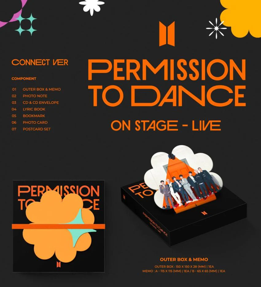 BTS - PERMISSION TO DANCE ON STAGE - LIVE (LIVE ALBUM) + Weverse Special Gift - Image 6